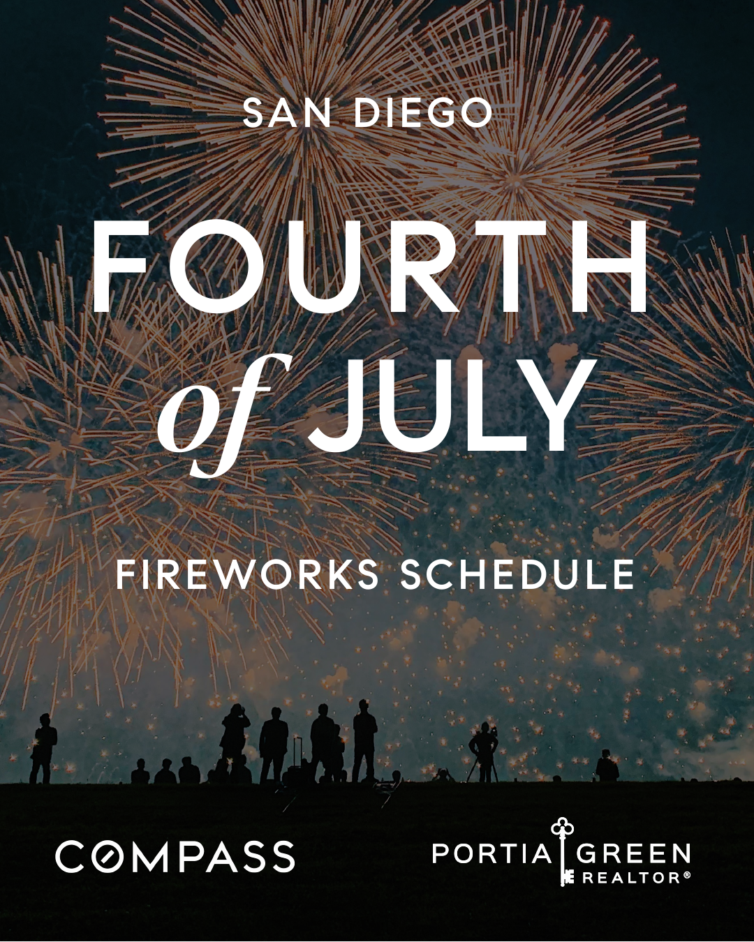 san diego fourth of july fireworks schedule by neighborhood location portia green realtor compass