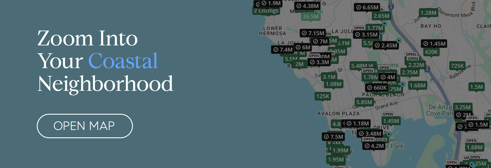zoom into your local coastal san diego neighborhood open map listings portia green realtor compass mission valley sdhousingmarketdotcom