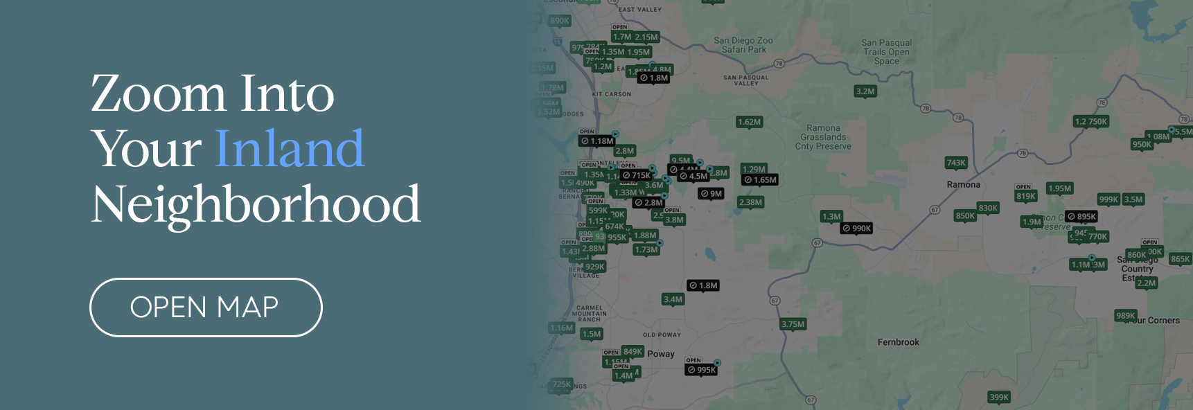 zoom into your local inland san diego neighborhood open map listings portia green realtor compass mission valley sdhousingmarketdotcom