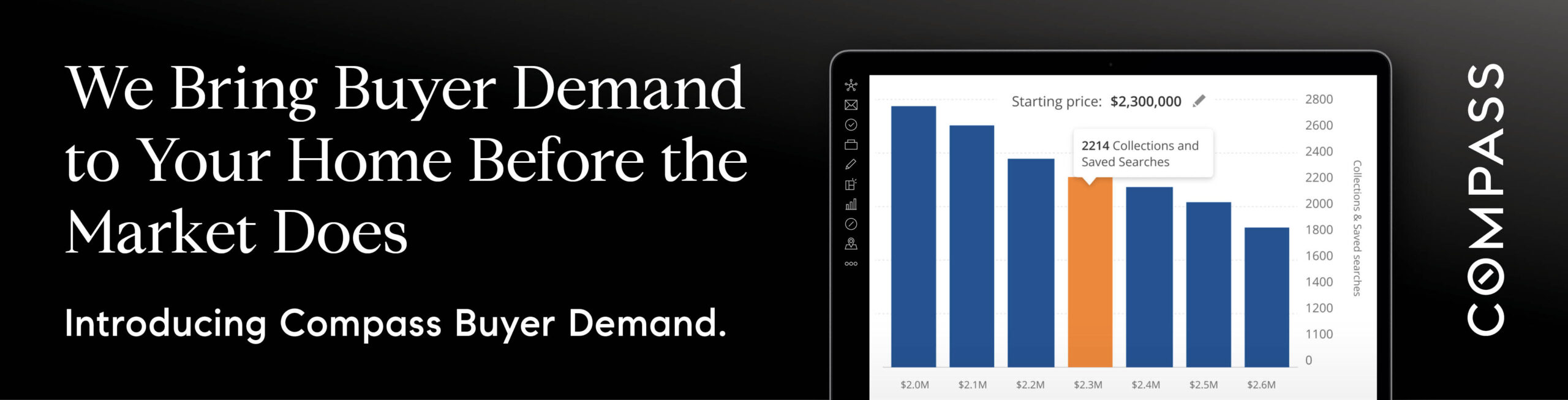Compass One real estate platform dashboard portal for San Diego home Buyers and Sellers by Portia Green, REALTOR® at Compass