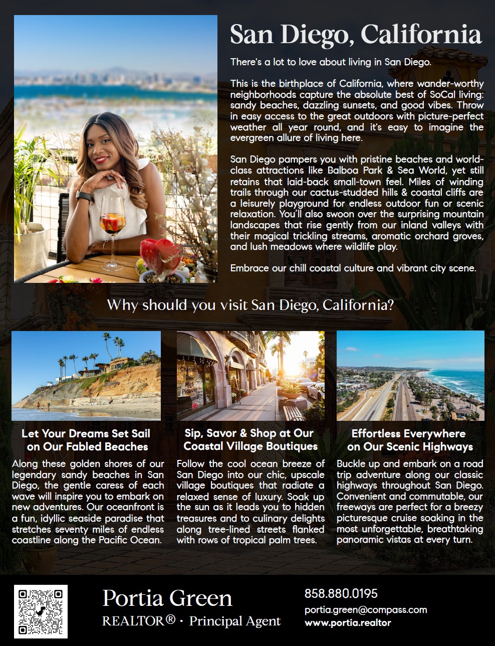 compass san diego cookbook recipe braised carnitas tacos grilled street corn chorizo cheese curds portia green realtor principal agent mission valley