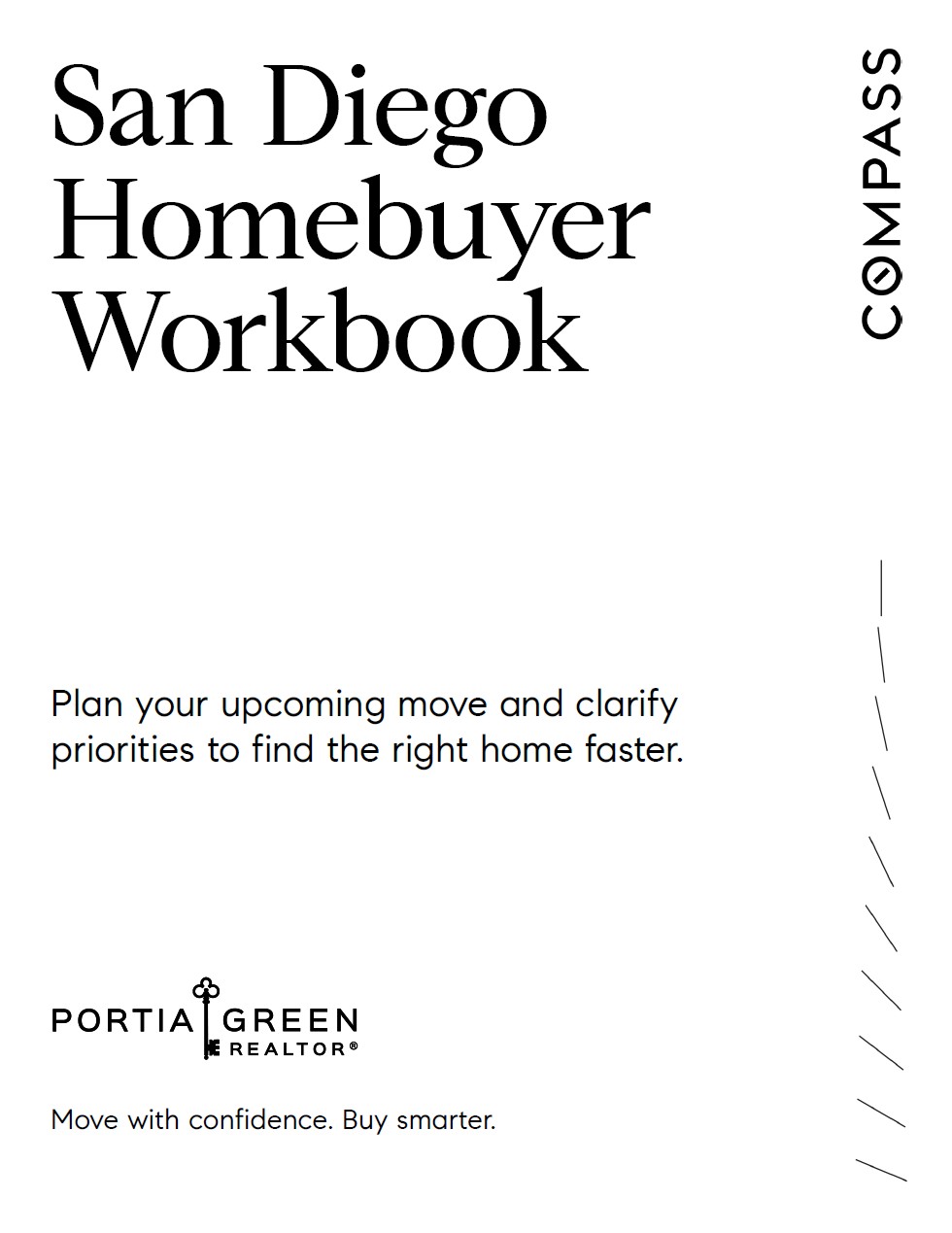 compass san diego homebuyer workbook planning real estate purchase portia green realtor principal agent mission valley