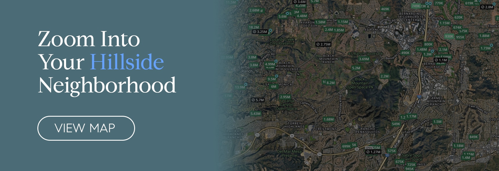 zoom into your local san diego hillside neighborhood open map canyon rim listings for sale portia green realtor compass mission valley sdhousingmarketdotcom